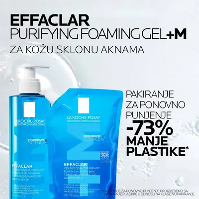 La Roche-Posay Effaclar gel za čišćenje lica, 400 ml