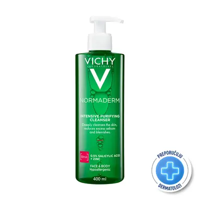 Vichy Normaderm Phytosolution Gel za dubinsko čišćenje 400 ml