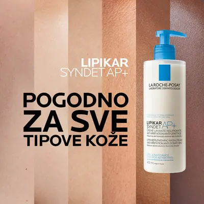 La Roche-Posay Lipikar Syndet AP+, 400 ml
