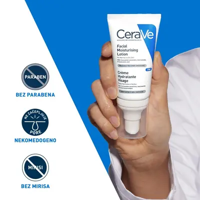 CeraVe hidratantna njega za lice od 52 ml sa pumpicom