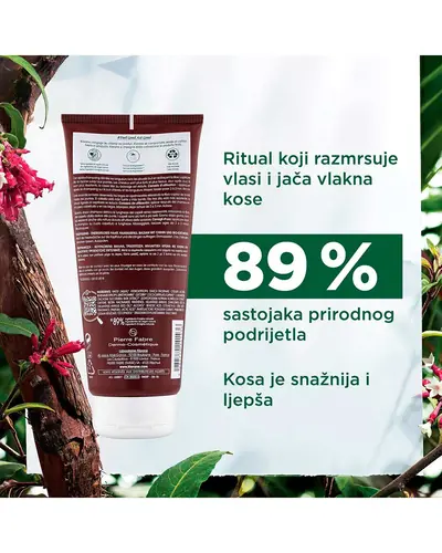 Klorane balzam s kininom i organskim runolistom, za jačanje stanjene kose