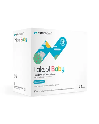 Nutripharm® Laksol Baby, 30 vrećica