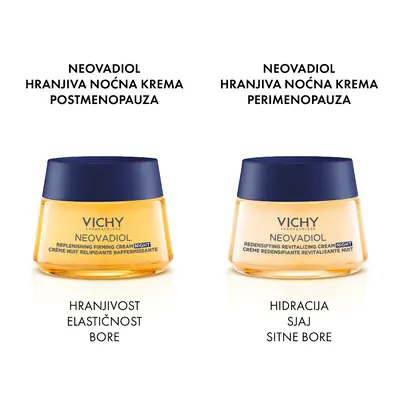 Vichy Neovadiol noćna njega za gustoću i obnovu kože u perimenopauzi 50 ml