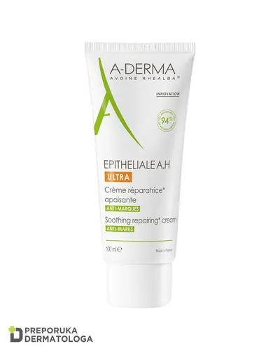 A-Derma Epitheliale A.H ULTRA umirujuća obnavljajuća krema, 100 ml