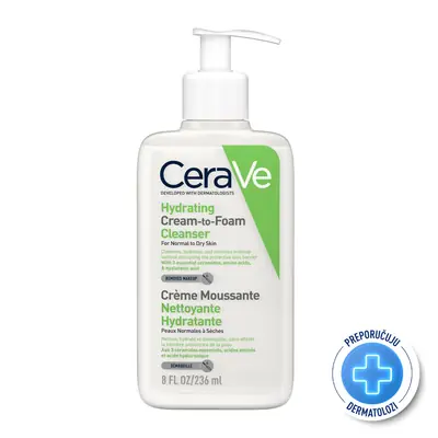 CeraVe Hidratantna kremasto-pjenušava emulzija za čišćenje od 236 ml