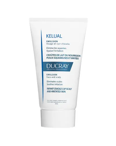 Ducray Kelual keratoreducirajuća emulzija  za lice i vlasište,  uklanja prhut i umiruje iritacije, 50 ml