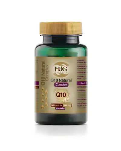 HUG Q10 Natural Complex 30 kapsula
