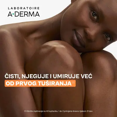 A-Derma Exomega Control emolijentno ulje za tuširanje, 500 ml