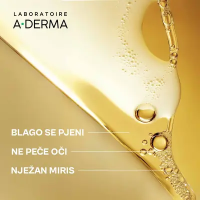 A-Derma Exomega Control emolijentno ulje za tuširanje, 500 ml