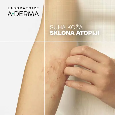 A-Derma Exomega Control emolijentno ulje za tuširanje, 500 ml