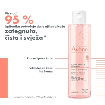 Eau Thermale Avène Tonizirajući losion za suhu do vrlo suhu osjetljivu kožu, 200 ml