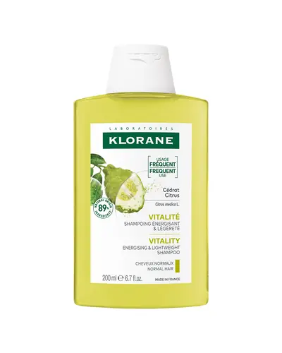 Klorane energizirajući i lagani šampon s citrusom, 200 ml