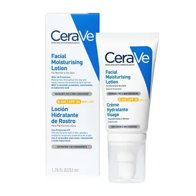 CeraVe hidratantni losion za lice sa SPF 30 i pumpicom, bez parfema 52 ml