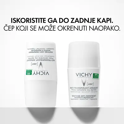 Vichy Dezodorans roll-on za regulaciju znojenja, za osjetljivu kožu 50 ml