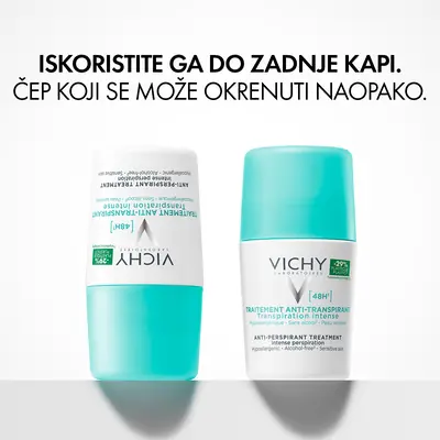 Vichy Dezodorans roll-on za regulaciju prekomjernog znojenja 50 ml