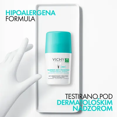 Vichy Dezodorans roll-on za regulaciju prekomjernog znojenja 50 ml