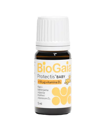 BioGaia Protctis Baby kapi s vitaminom D 5ml