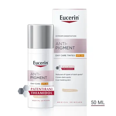 Eucerin Anti-Pigment dnevna tonirana njega SPF 30 (Svijetla  nijansa), 50 ml
