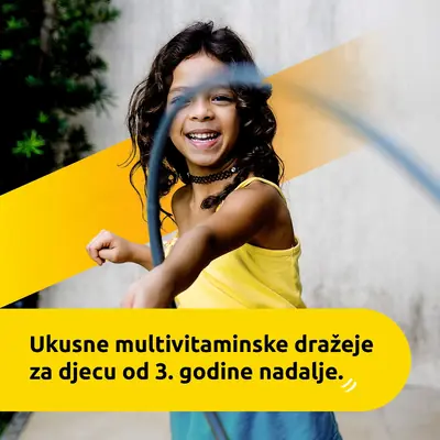 Supradyn Kids dodatak prehrani, 60 dražeja sa 9 vitamina, cinkom i jodom