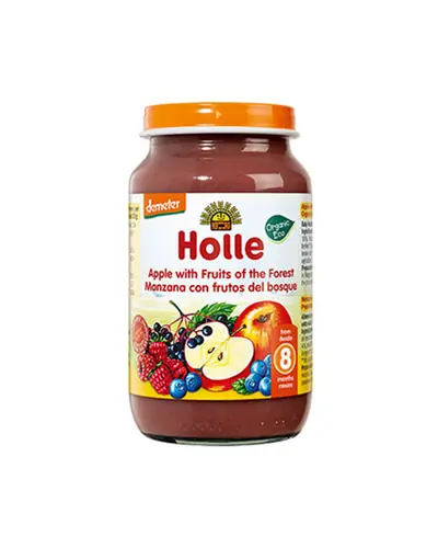 HOLLE Kašica od jabuke i šumskog voća