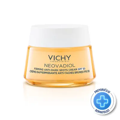Vichy Neovadiol Dnevna njega za učvršćivanje kože i zaštitu od tamnih mrlja u postmenopauzi, SPF 50