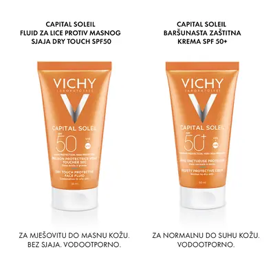 Vichy Capital Soleil Dry Touch Fluid za zaštitu od sunca SPF 50 50 ml