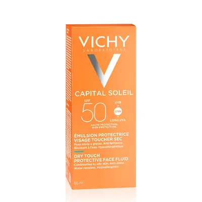 Vichy Capital Soleil Dry Touch Fluid za zaštitu od sunca SPF 50 50 ml