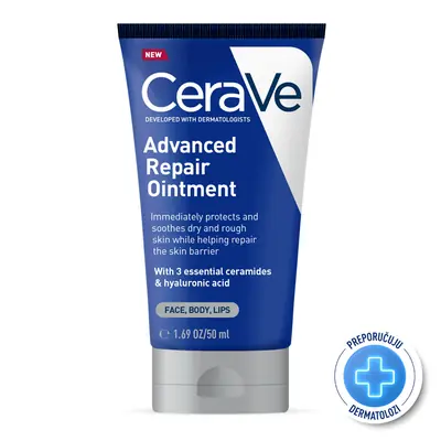 CeraVe Napredna obnavljajuća mast za obnovu suhe i grube kože, 50 ml