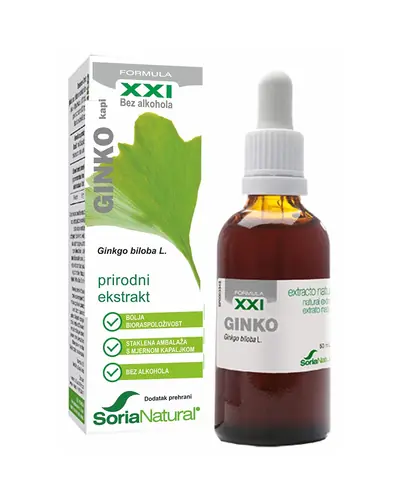 Soria Natural Ginko ekstrakt 50 ml kapi