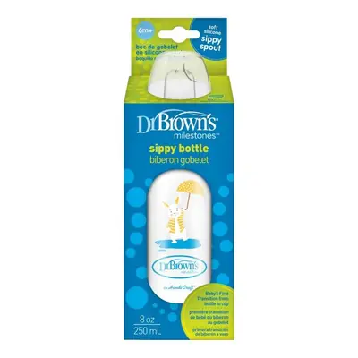 Dr. Brown's Options + polipropilenska Sippy bočica, 250 ml, usko grlo, ZEC