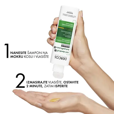 Vichy Dercos šampon protiv prhuti za suhu kosu 200 ml