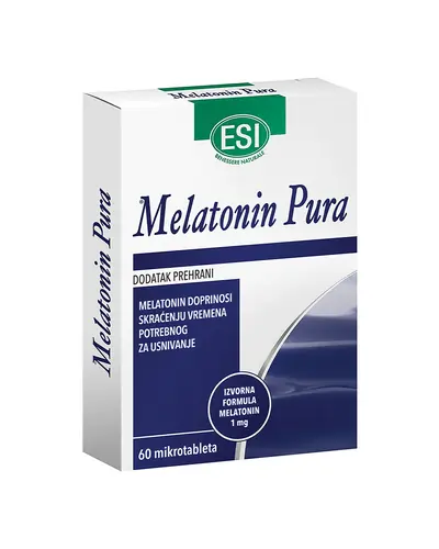 Esi Melatonin Pura mikrotablete, 60 kom
