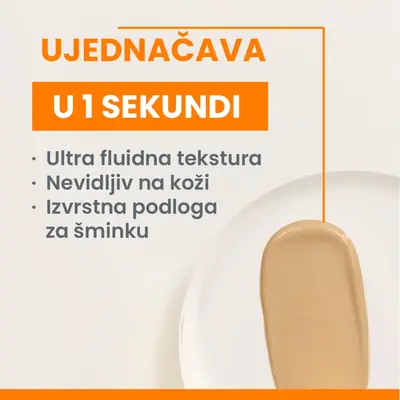 Avène Vrlo visoka zaštita Ultra fluid TONIRANI SPF50+, 50 ml