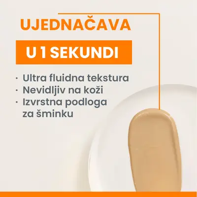 Eau Thermale Avène Vrlo visoka zaštita Ultra fluid tonirani SPF50+, 50 ml