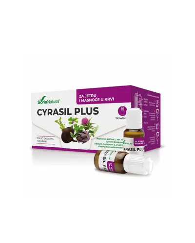 Soria Natural Cyrasil Plus, 15 bočica
