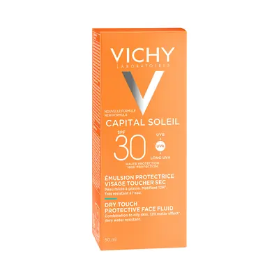 Vichy Capital Soleil Dry Touch Fluid za zaštitu od sunca SPF 30 50 ml