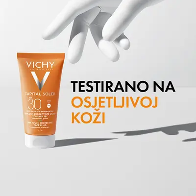 Vichy Capital Soleil Dry Touch Fluid za zaštitu od sunca SPF 30 50 ml