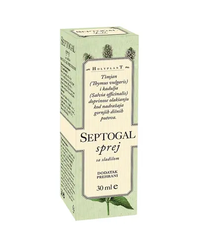 Septogal sprej za nadražaje gornjih dišnih puteva, 30 ml