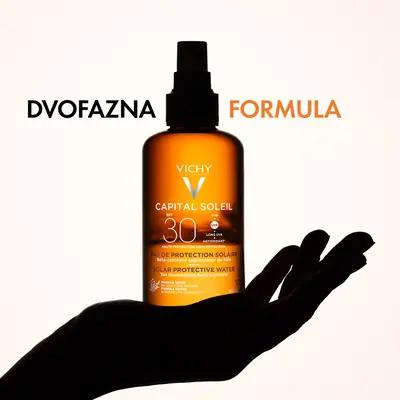 Vichy Capital Soleil vodica za zaštitu od sunca i hidrataciju SPF 30 200 ml