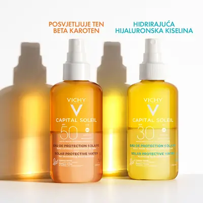 Vichy Capital Soleil vodica za zaštitu od sunca i hidrataciju SPF 30 200 ml