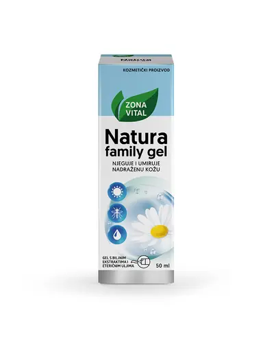 Zona Vital Natura gel za smirivanje i regeneraciju kože 50 ml
