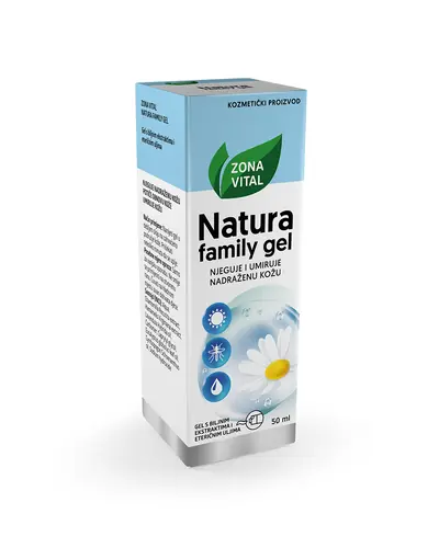 Zona Vital Natura gel za smirivanje i regeneraciju kože 50 ml
