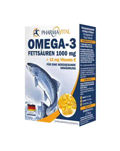 Pharmavital Omega-3 1000mg+Vitamin E 100 kapsula