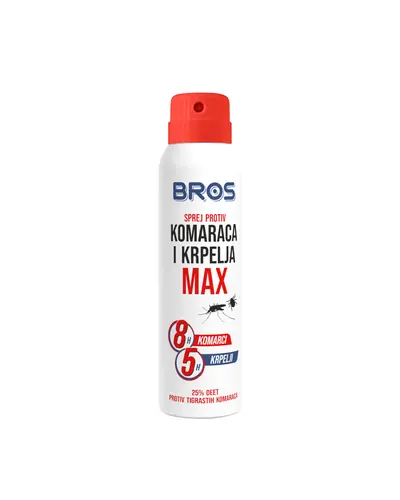 Bros Sprej protiv krpelja i komaraca Max 90ml