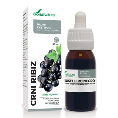 Soria Natural Crni ribiz ekstrakt 50 ml kapi