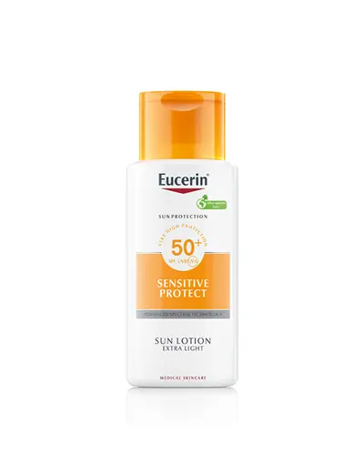 Eucerin Sensitive Protect ekstra lagani losion za zaštitu od sunca SPF 50+ 150 ml