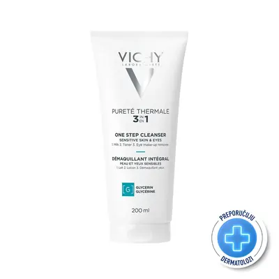Vichy Purete Thermale 3u1 sredstvo za uklanjanje šminke  200 ml