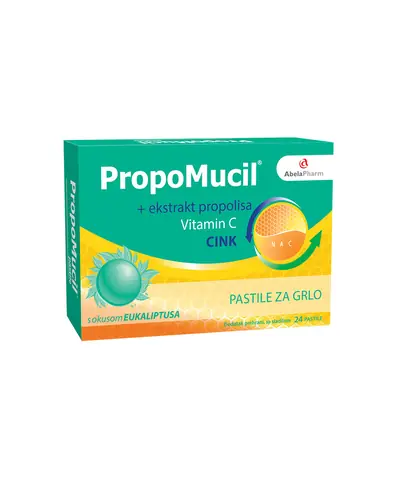 PropoMucil pastile eukaliptus 24 pastile