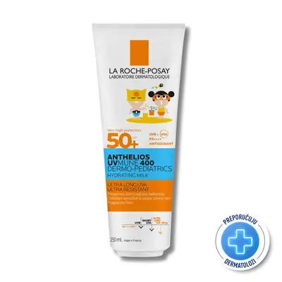 La Roche-Posay Anthelios UV-MUNE 400 Dermo-Pedijatrijsko Hidratantno mlijeko za djecu SPF50+ 250 ml