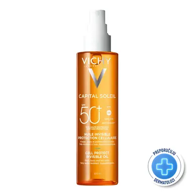 Vichy Capital Soleil Cell protect oil SPF50+ 200ml